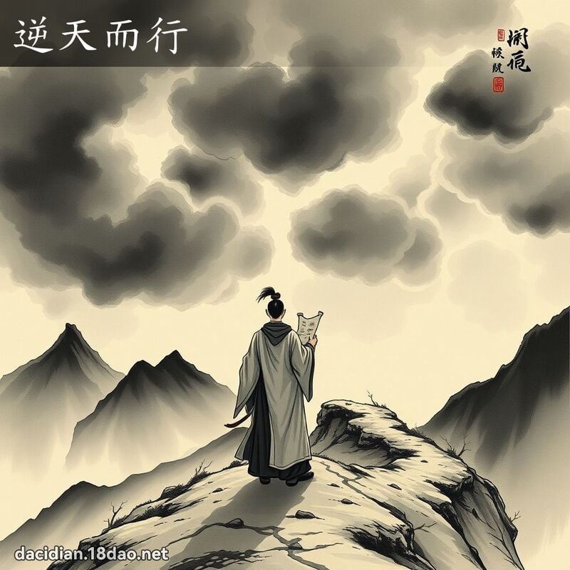 逆天而行 配图