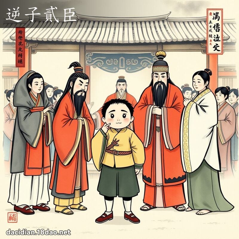 逆子贰臣 配图