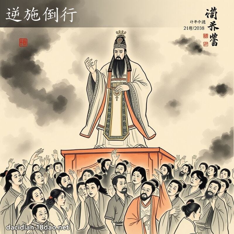 逆施倒行 配图