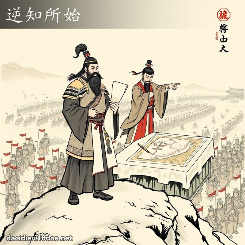 逆知所始 配图