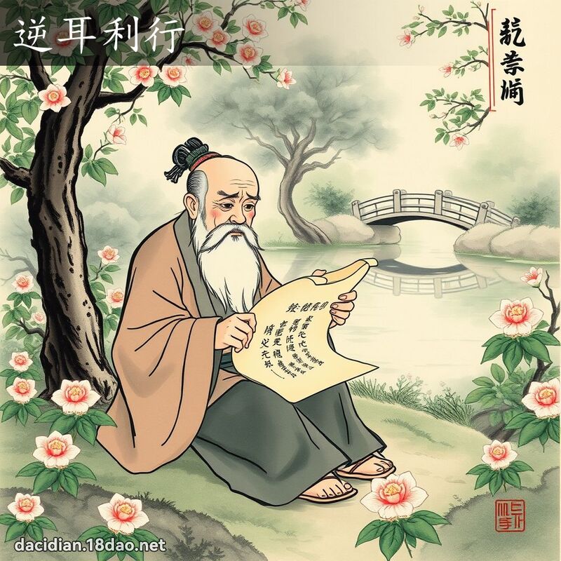 逆耳利行 配图