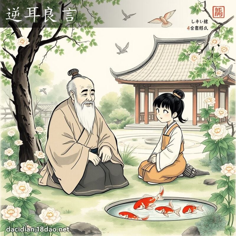 逆耳良言 配图