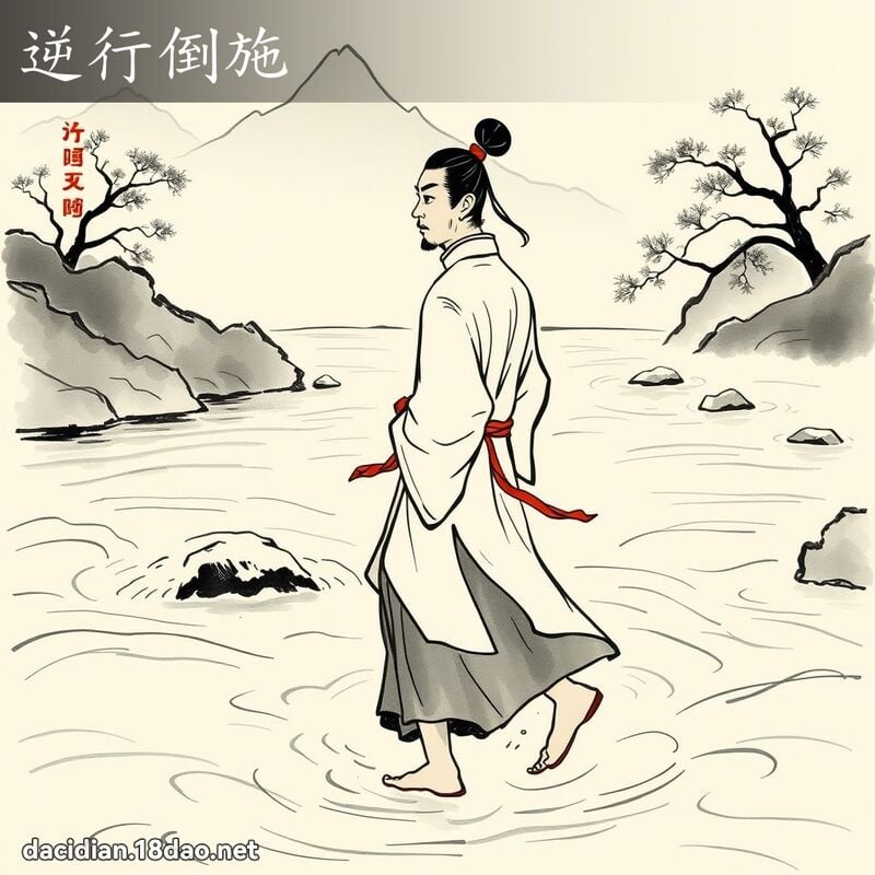 逆行倒施 配图