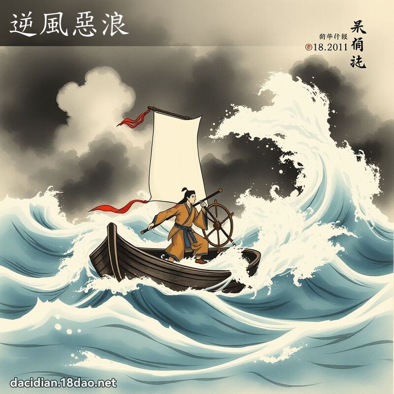 逆風惡浪 配图