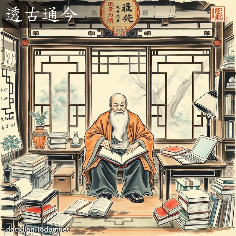 透古通今 配图