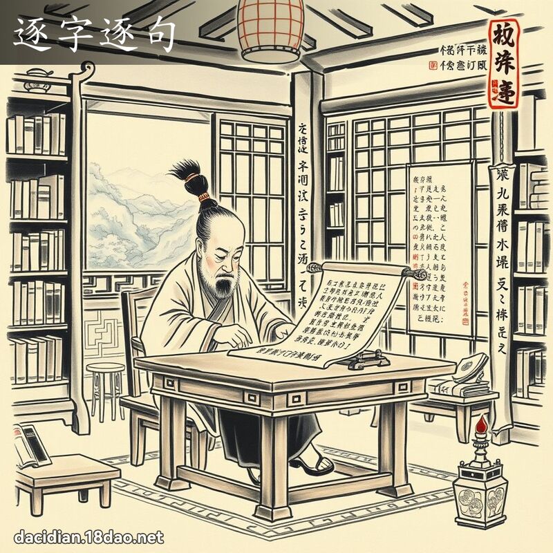 逐字逐句 配图