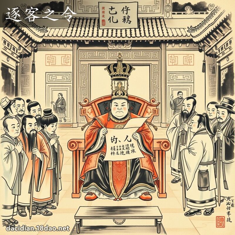 逐客之令 配图