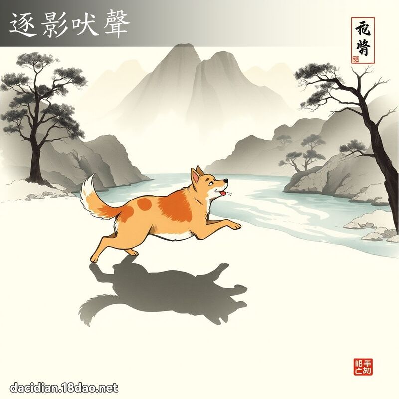 逐影吠聲 配图