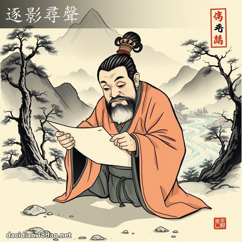 逐影尋聲 配图