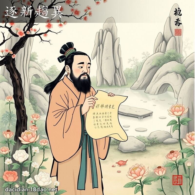 逐新趨異 配图