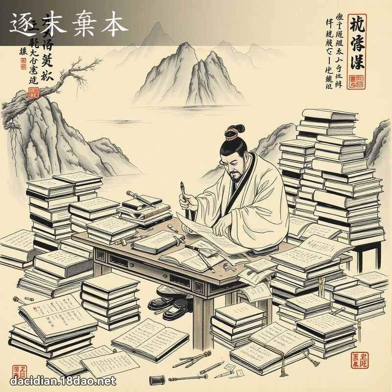 逐末棄本 配图