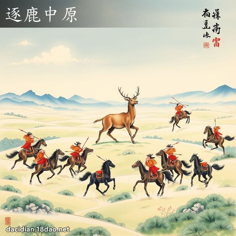 逐鹿中原 配图