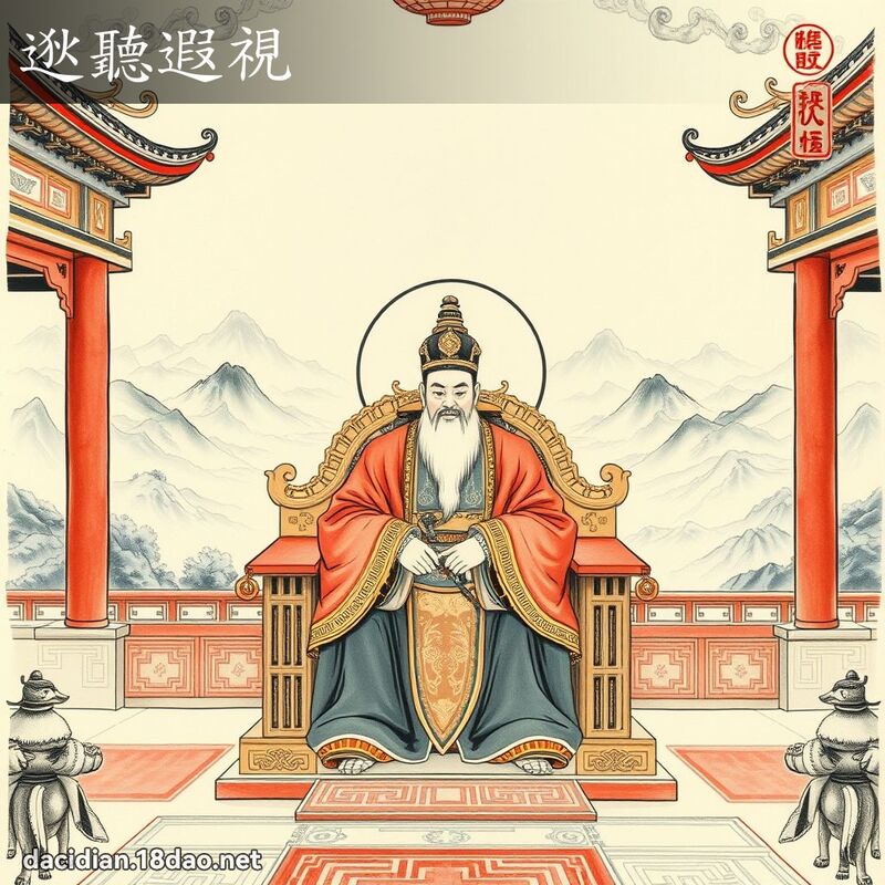 逖聽遐視 配图