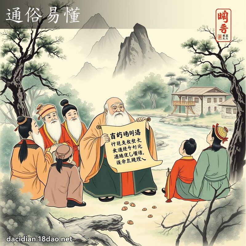 通俗易懂 配图