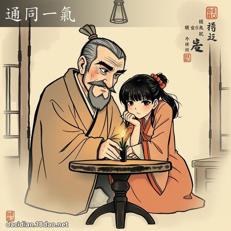 通同一氣 配图