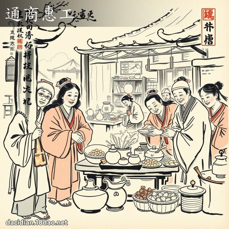 通商惠工 配图
