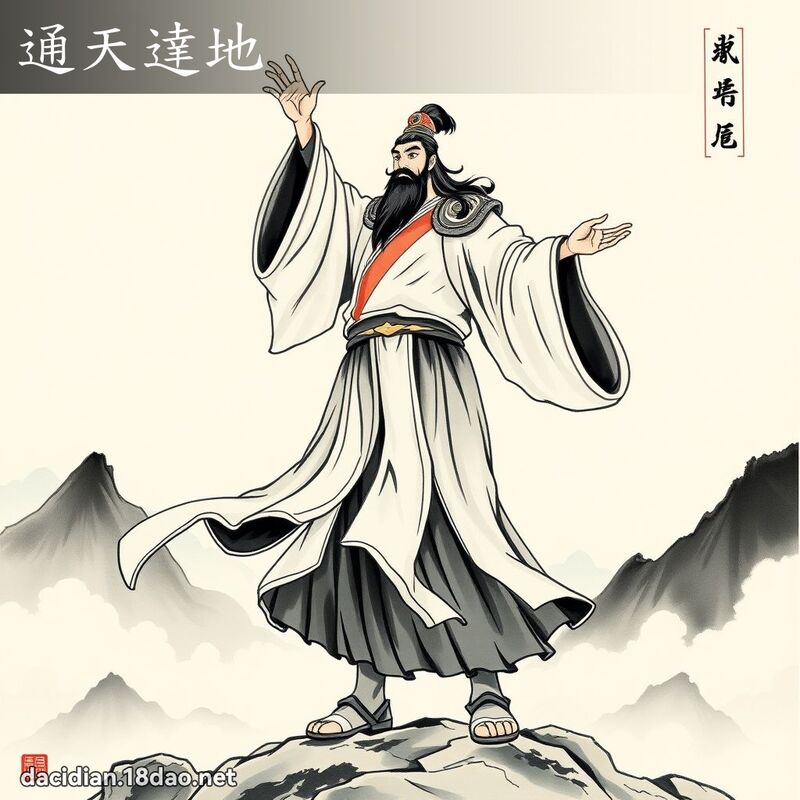 通天達地 配图
