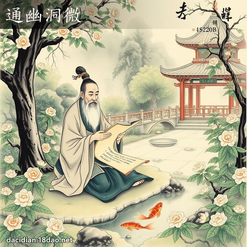 通幽洞微 配图