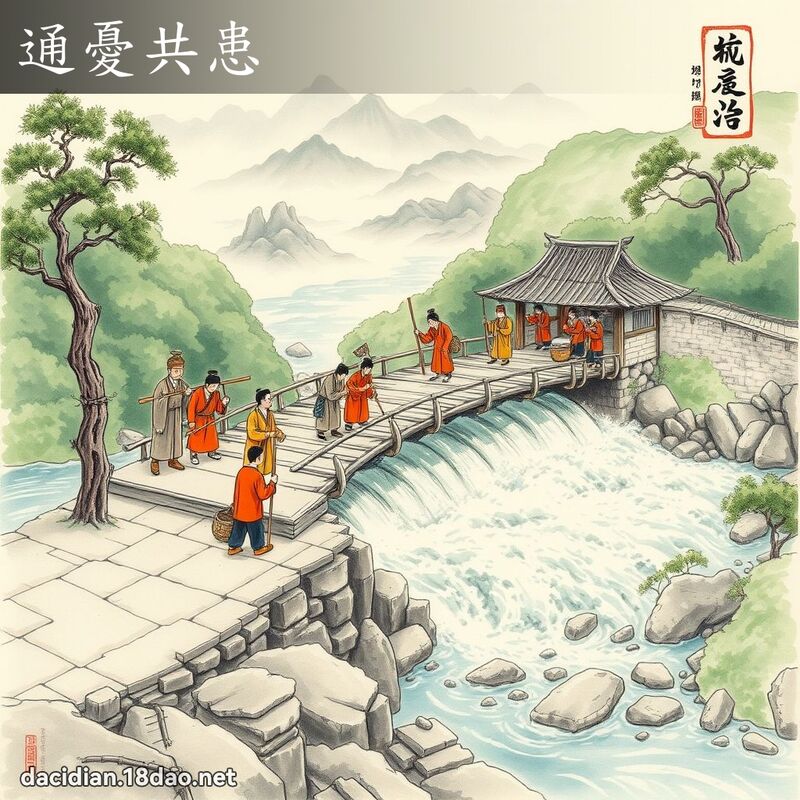 通憂共患 配图