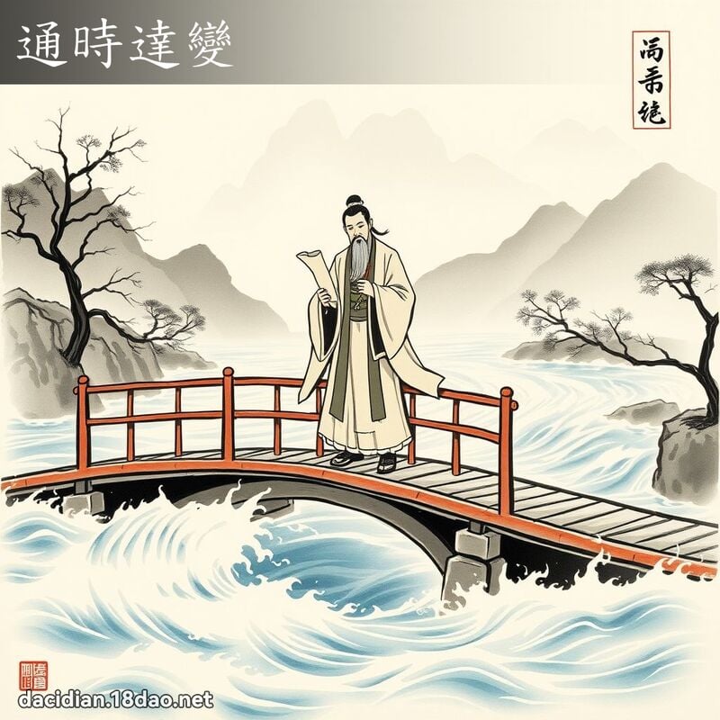 通時達變 配图