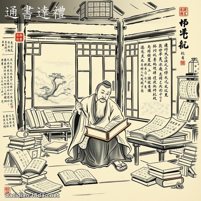 通書達禮 配图