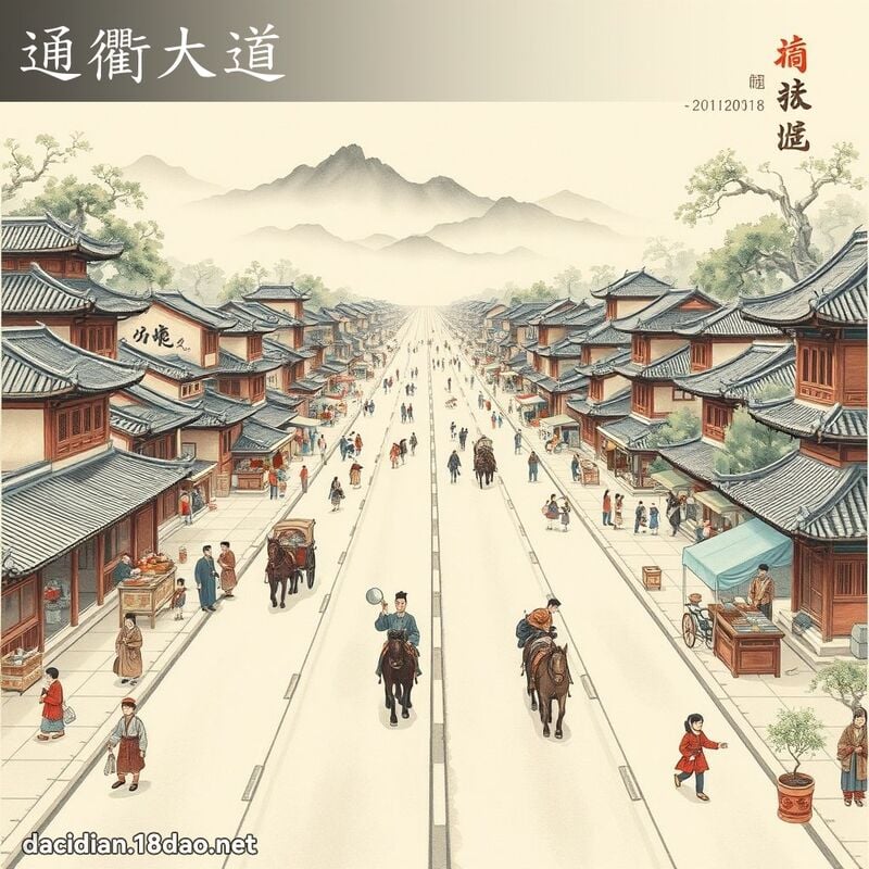 通衢大道 配图