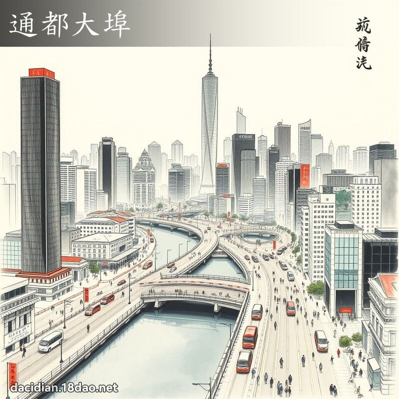 通都大埠 配图
