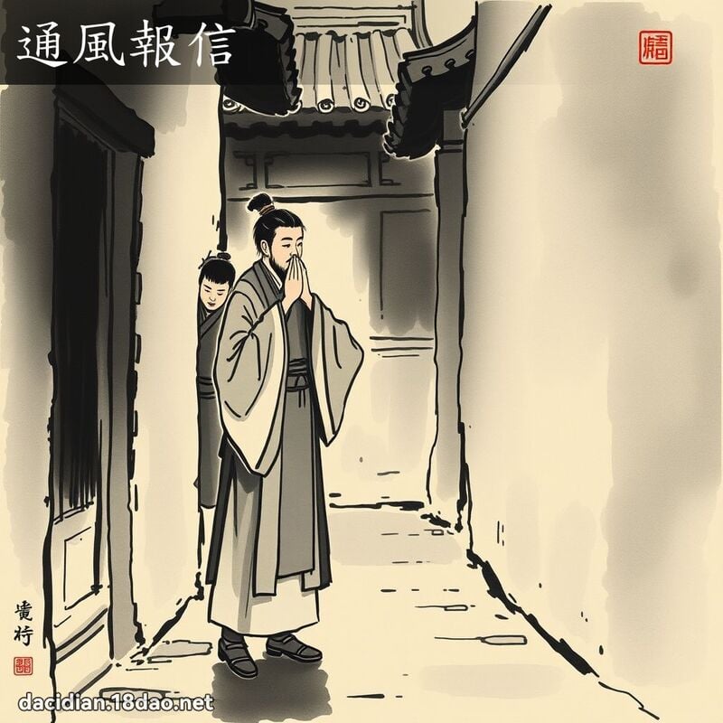 通風報信 配图