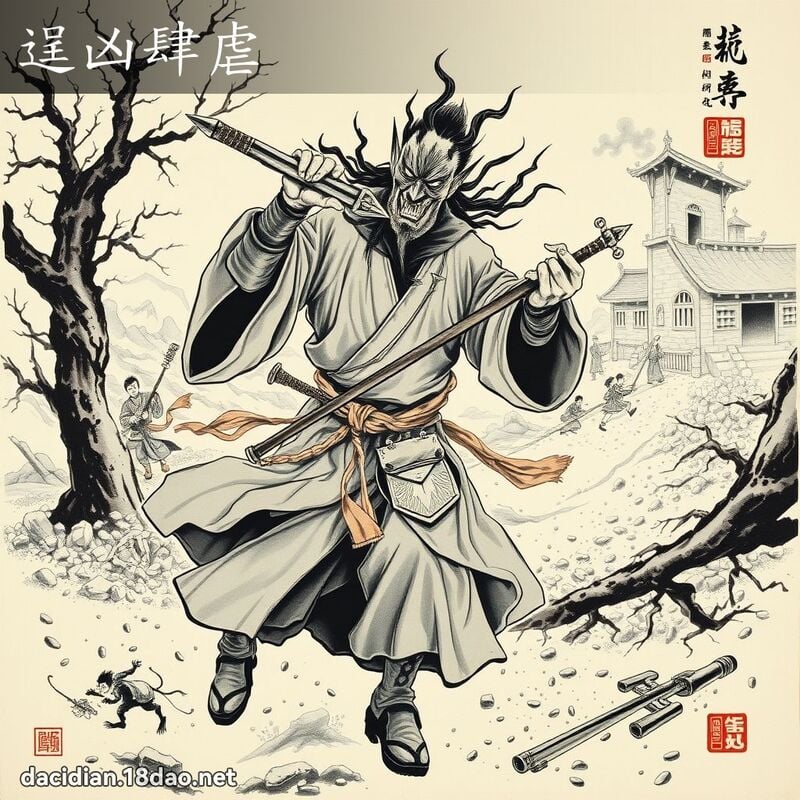 逞凶肆虐 配图