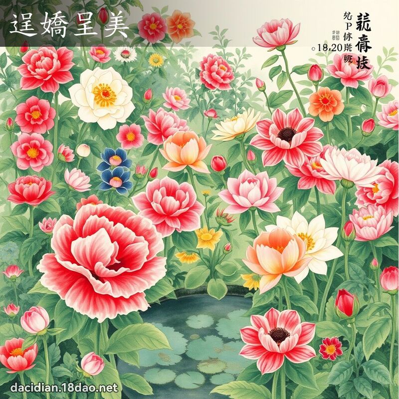 逞嬌呈美 配图