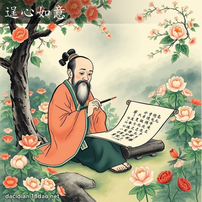 逞心如意 配图
