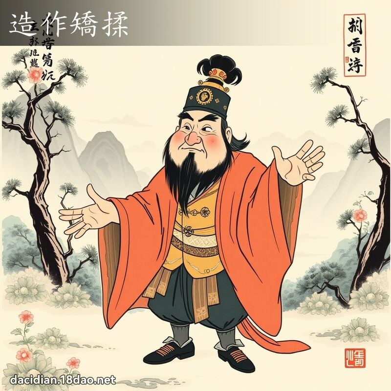 造作矯揉 配图