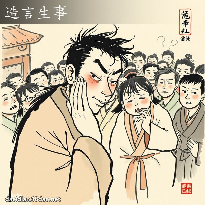 造言生事 配图