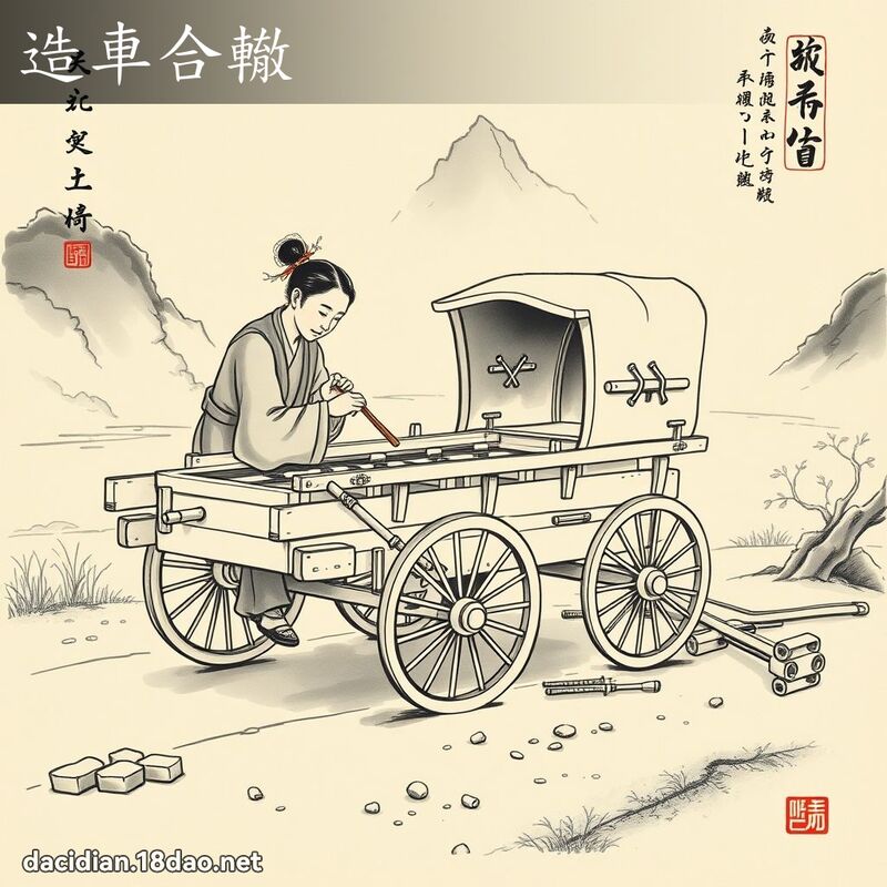 造車合轍 配图
