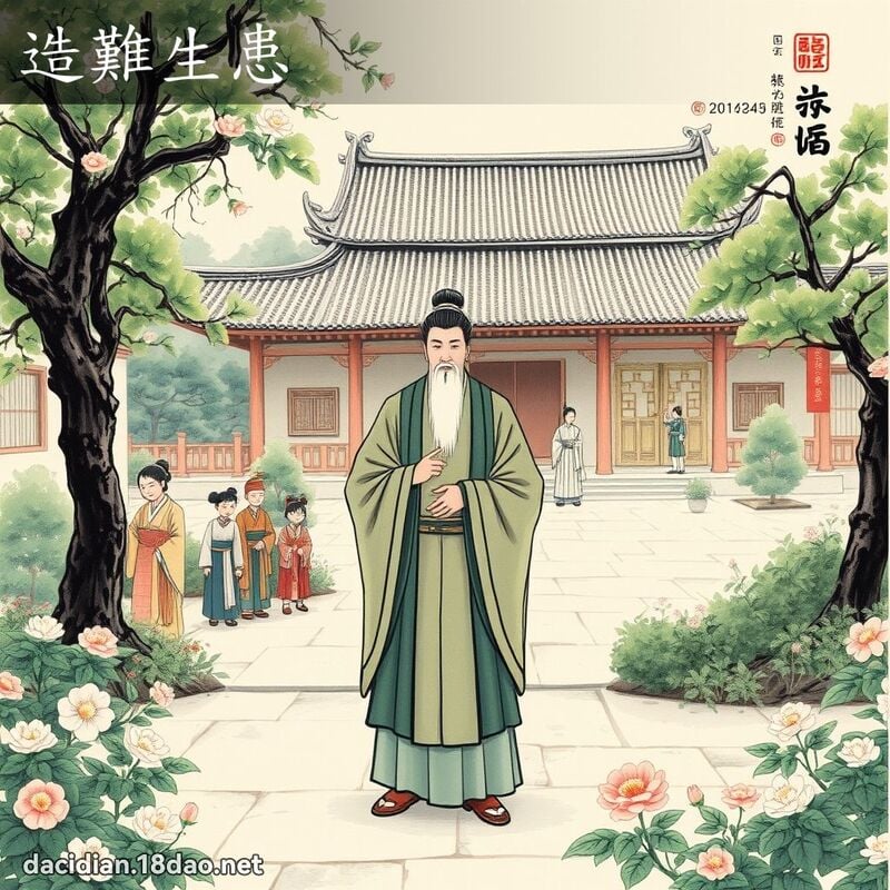造難生患 配图