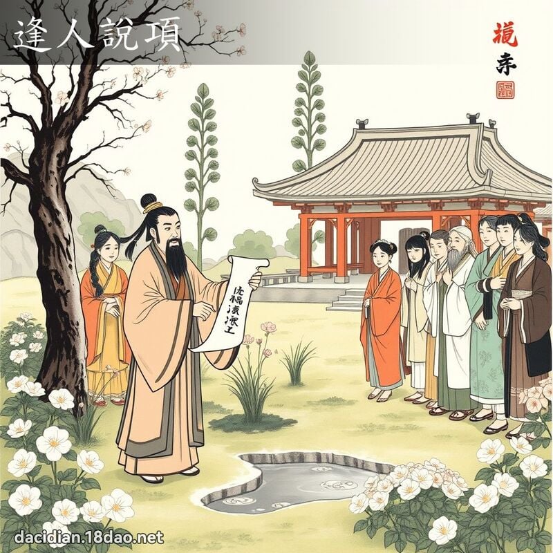 逢人說項 配图
