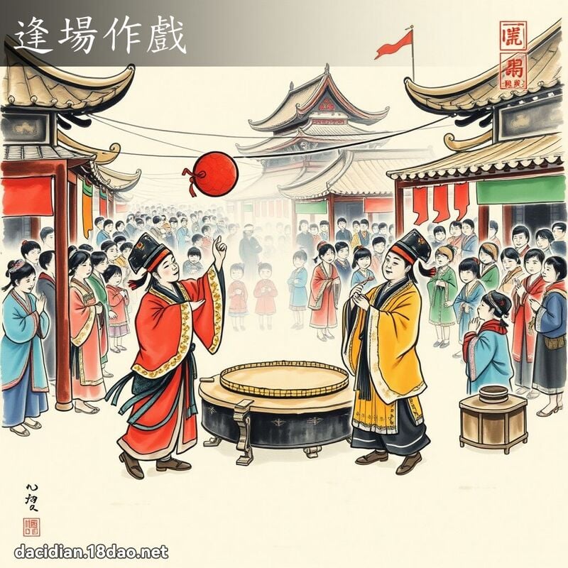 逢場作戲 配图