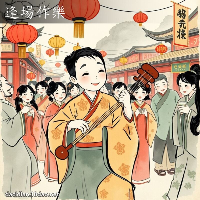 逢場作樂 配图