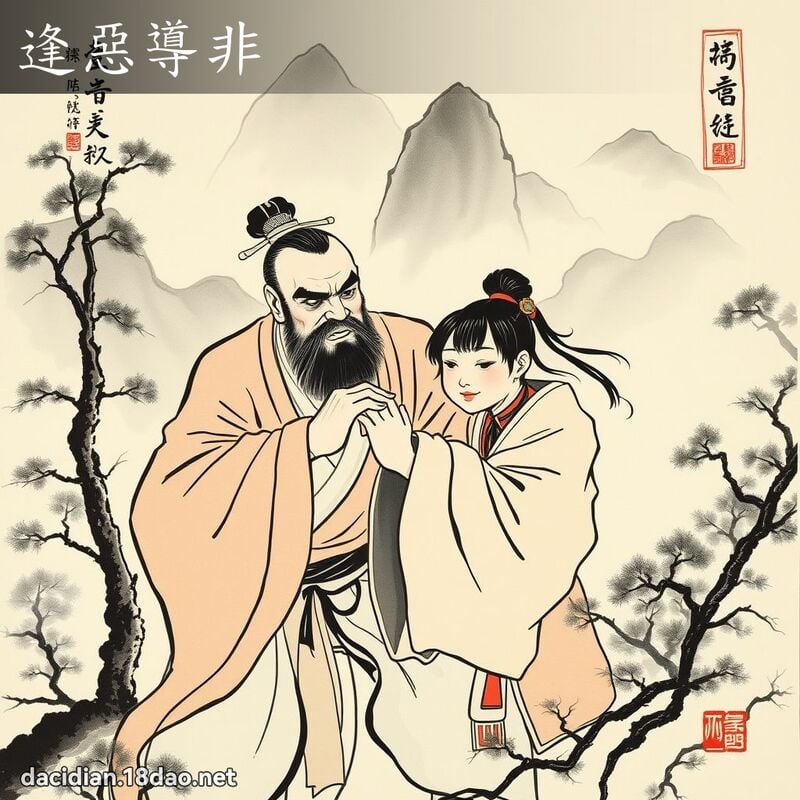 逢惡導非 配图