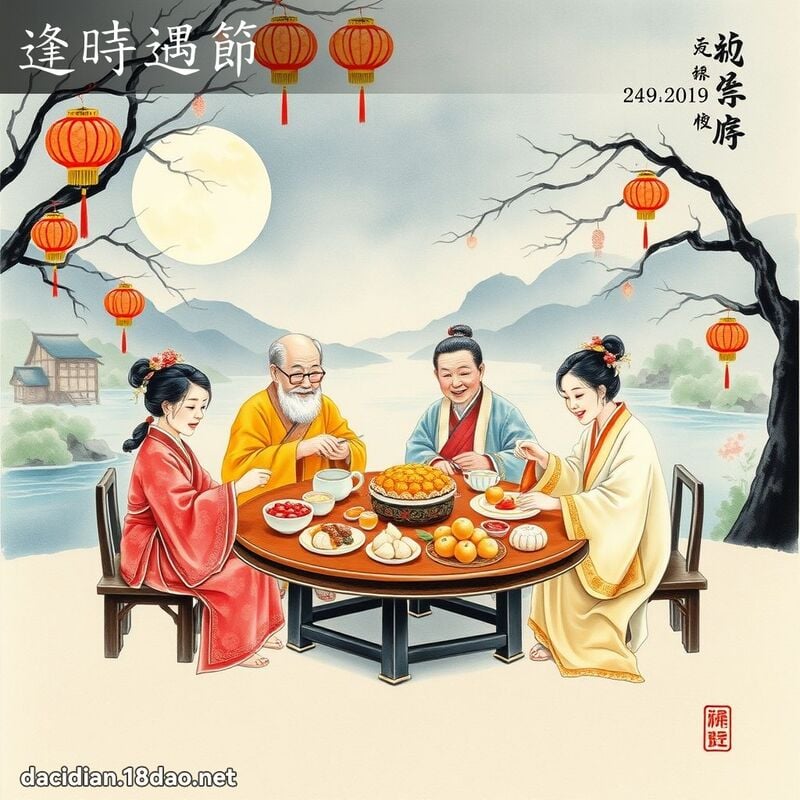 逢時遇節 配图