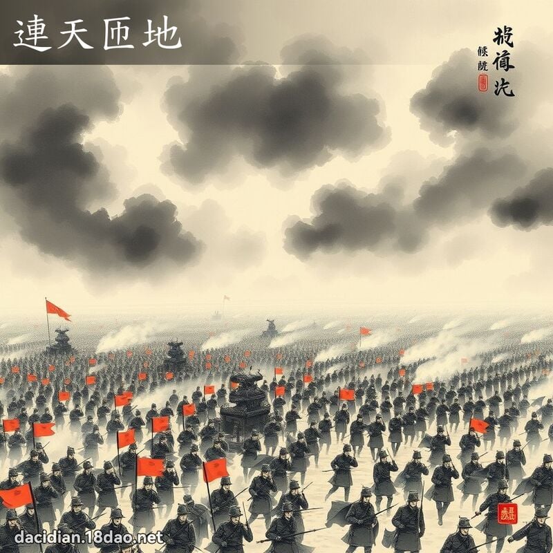 连天匝地 配图