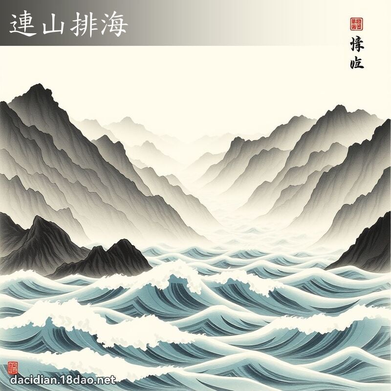 连山排海 配图
