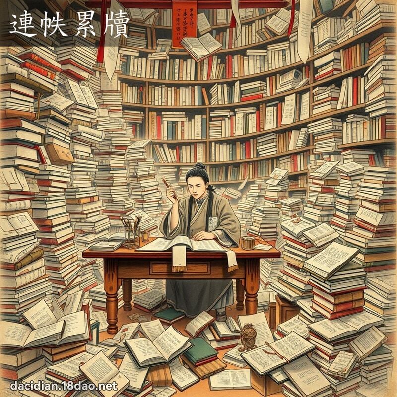 连帙累牘 配图
