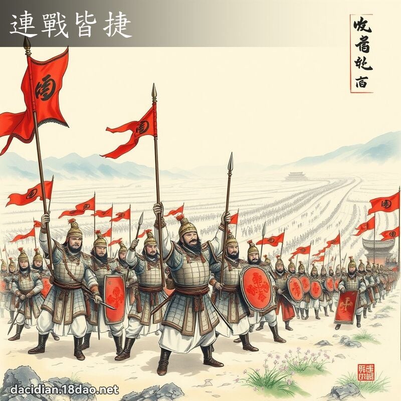 连战皆捷 配图