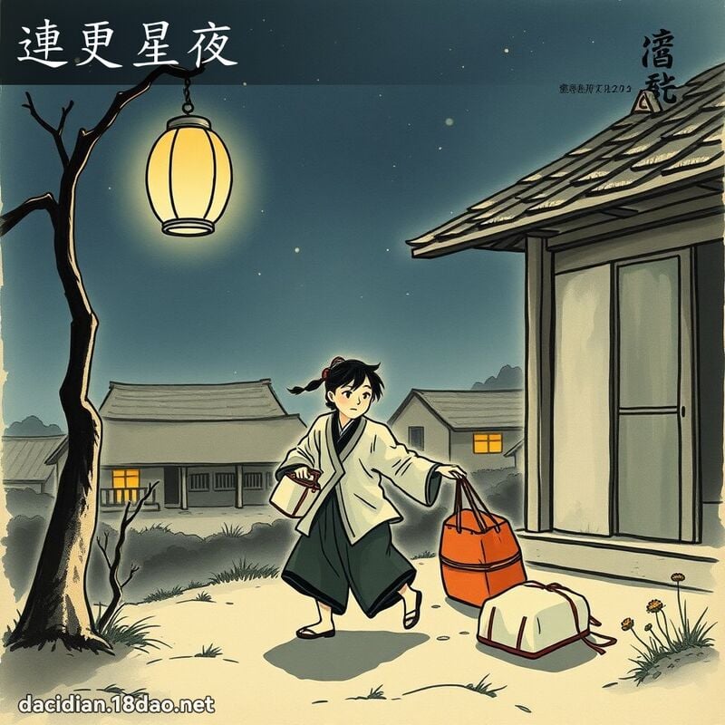 连更星夜 配图