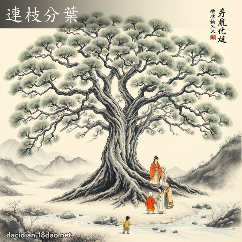 连枝分叶 配图