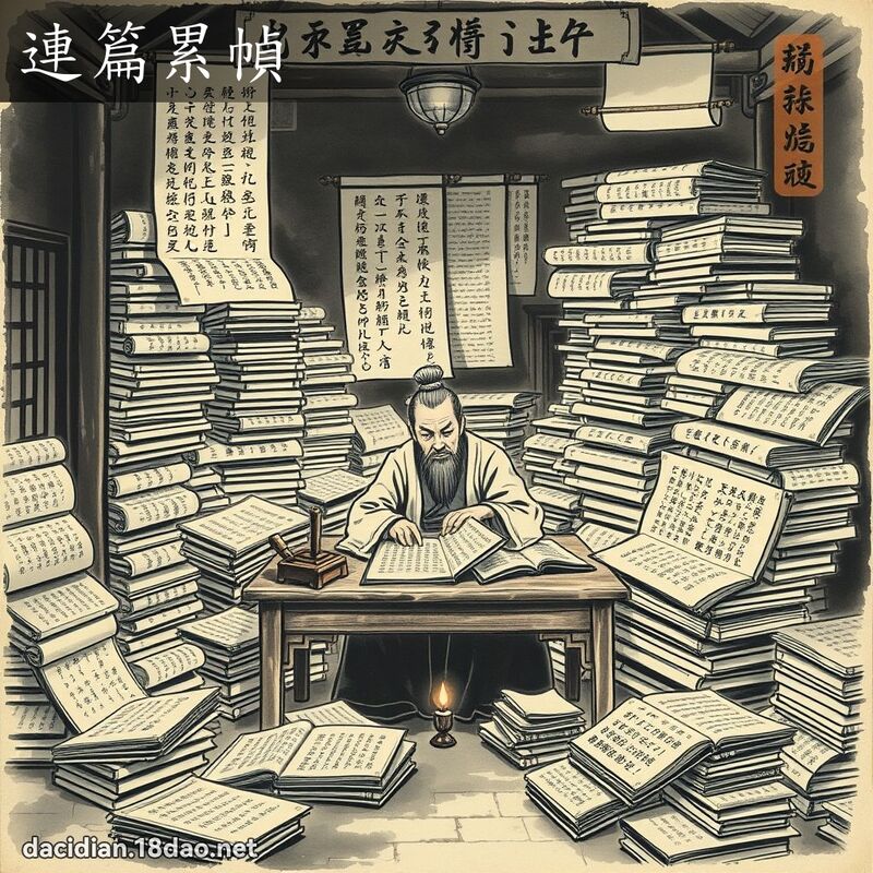 连篇累帧 配图