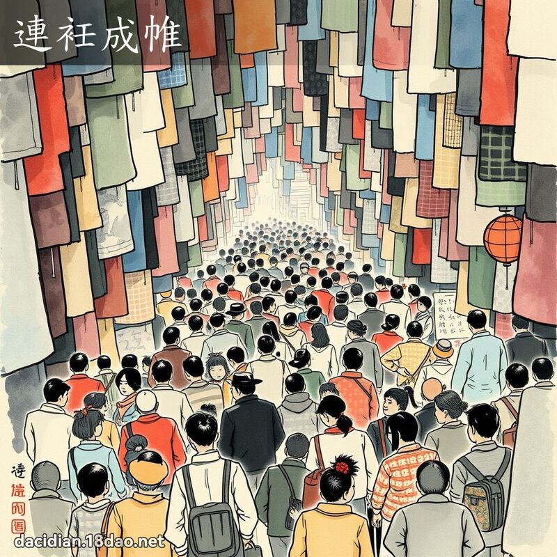 连衽成帷 配图