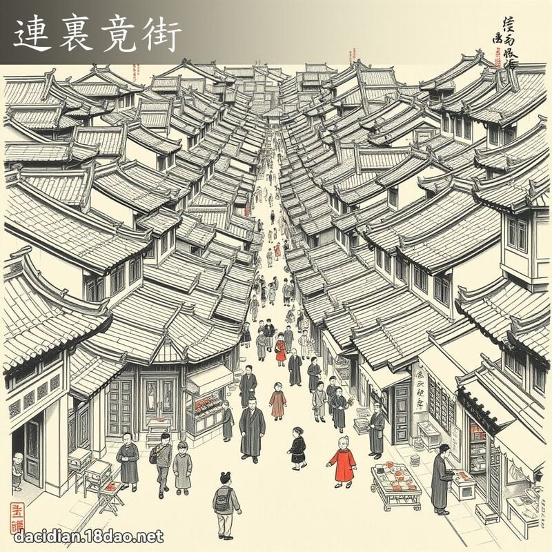 连裏竟街 配图