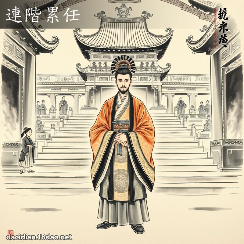 连阶累任 配图